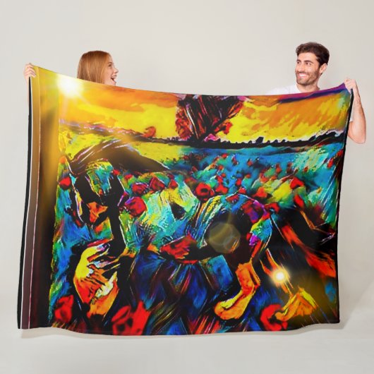 Freshtastic Horse 01-01 Fleece Deken (In situ)