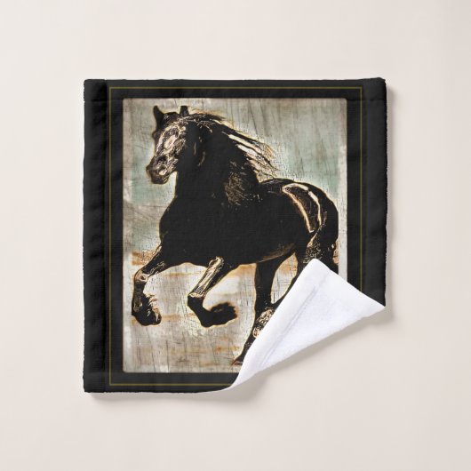 Freshtastic Horse 03 Bad Handdoek (Wasdoekje)