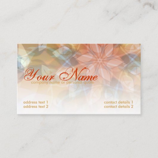 Freshziel Visitekaartje (Voorkant)