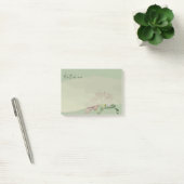 Fresia op Sage Post-it® Notes (Kantoor)