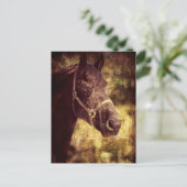 Fresian Horse Briefkaart (Staand voorkant)