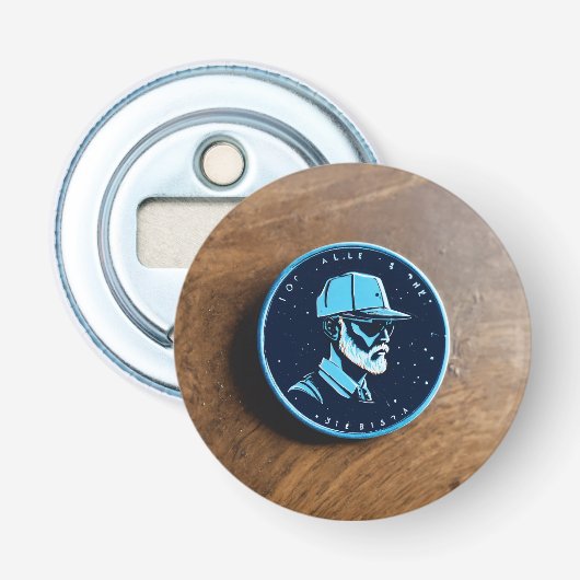 Fresnaltiman Button Flesopener (Voorkant)