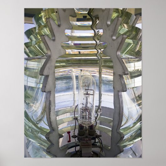 Fresnel Lens - Pemaquid Point Lighthouse Print (Voorkant)