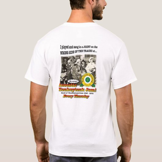 Fresno Acoustic Honkeytonk Jam T-shirt (Achterkant)