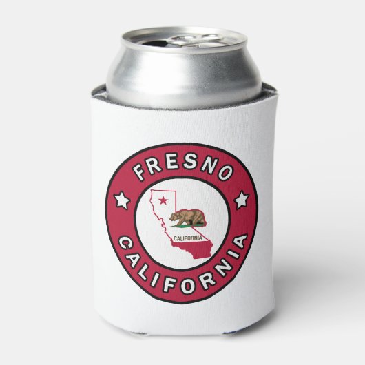 Fresno California Blikjeskoeler (Blikje Voorkant)