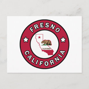 Fresno California Briefkaart