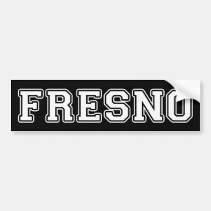 Fresno California Bumpersticker