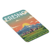 Fresno California Central Valley Magneet (Rechterzijde)