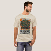 Fresno California Central Valley T-shirt (Voorkant volledig)