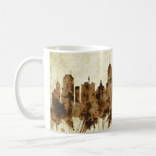 Fresno California Cityscape Koffiemok
