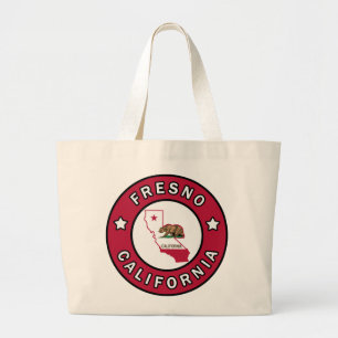 Fresno California Grote Tote Bag