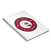 Fresno California Notitieboek (Rechterzijde)