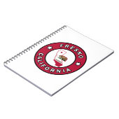 Fresno California Notitieboek (Linkerzijde)