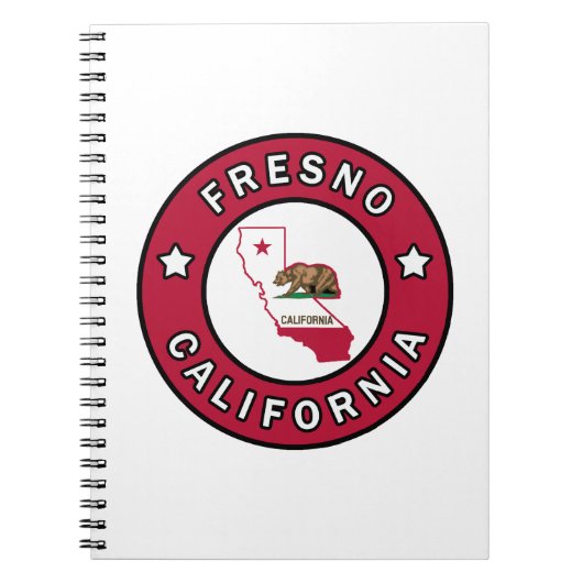 Fresno California Notitieboek (Voorkant)