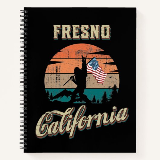 Fresno California Notitieboek (Voorkant)