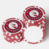 Fresno California Poker Chips (Opstapeling)