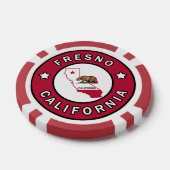 Fresno California Poker Chips (Enkel)