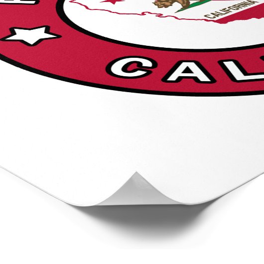 Fresno California Poster (Hoek)