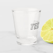 Fresno California Shot Glas (Links)