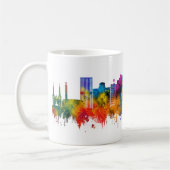 Fresno California Silhouet Koffiemok (Links)
