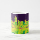 Fresno California Skyline Koffiemok (Center)