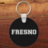 Fresno California Sleutelhanger (Voorkant)
