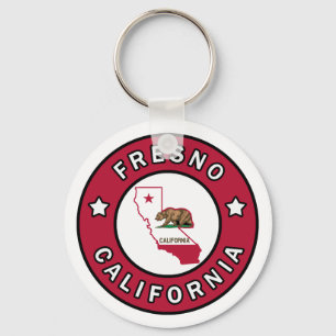 Fresno California Sleutelhanger
