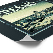 FRESNO CALIFORNIA - STAD FRESNO CA POSTER (Hoek)