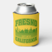 Fresno, Californië Blikjeskoeler (Blikje Achterkant)