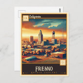 Fresno, Californië |  Briefkaart (Voorkant / Achterkant)