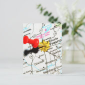 Fresno, Californië Briefkaart (Staand voorkant)