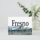 Fresno Californië met Fresno in de Hemel Briefkaart (Staand voorkant)