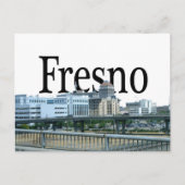 Fresno Californië met Fresno in de Hemel Briefkaart (Voorkant)