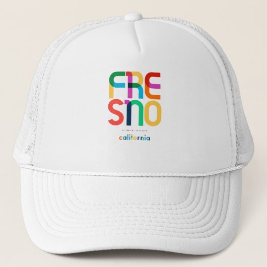 Fresno Californië midden in de eeuw, Pop Art, Trucker Pet (Voorkant)