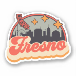 Fresno, Californië Sticker