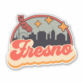 Fresno, Californië Sticker
