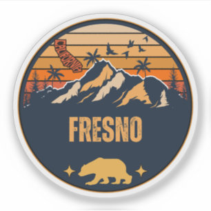 Fresno, Californië Sticker