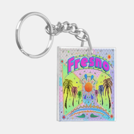 Fresno Calm Desire Sleutelhanger (Voorkant Links)