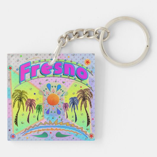 Fresno Calm Desire Sleutelhanger (Achterkant)