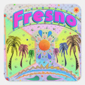 Fresno Calm Desire Sticker (Voorkant)