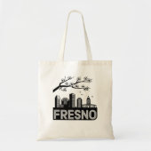 Fresno City California Verenigde Staten Tote Bag (Voorkant)
