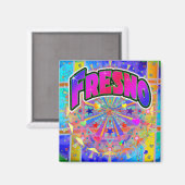 Fresno Cosmic Unity Magnet (Voorkant / Achterkant)