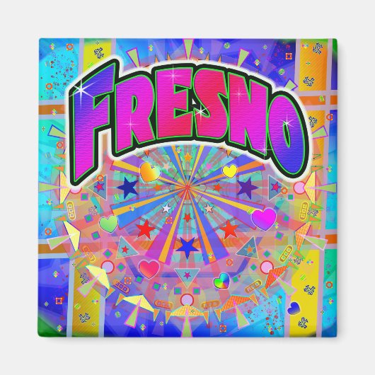 Fresno Cosmic Unity Magnet (Voorkant)