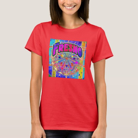 Fresno Cosmic Unity T-Shirt (Voorkant)