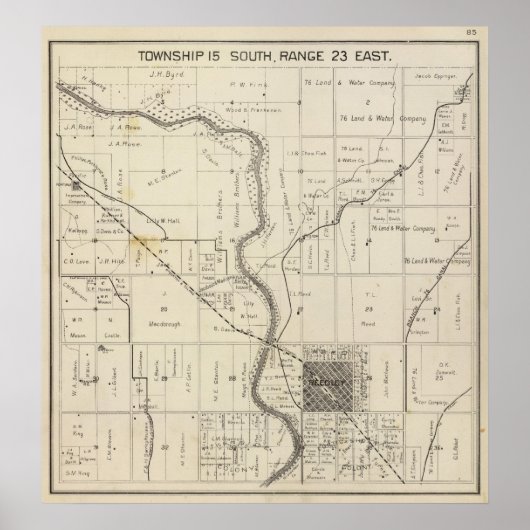 Fresno County, California 2 Poster (Voorkant)