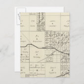 Fresno County, California 4 Briefkaart (Voorkant / Achterkant)