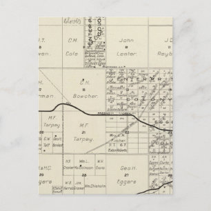 Fresno County, California 4 Briefkaart