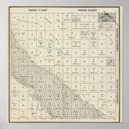 Fresno County, Californië 11 Poster (Voorkant)