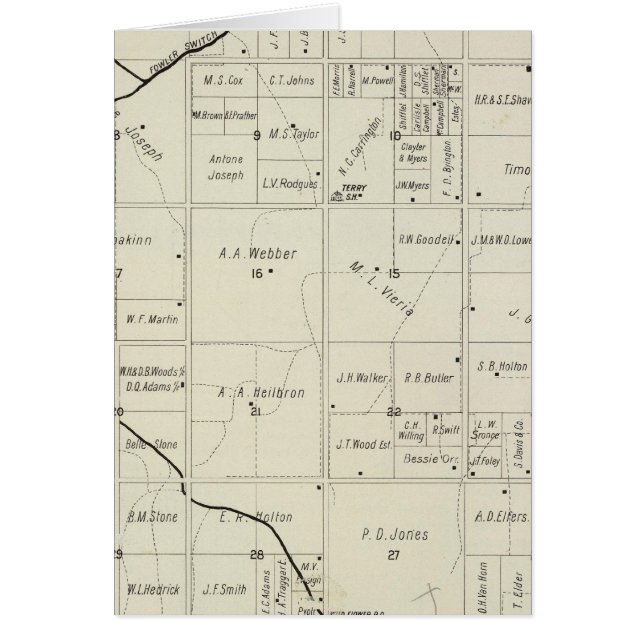 Fresno County, Californië 12 (Voorkant)