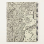 Fresno County, Californië 14 2 Planner (Achterkant)